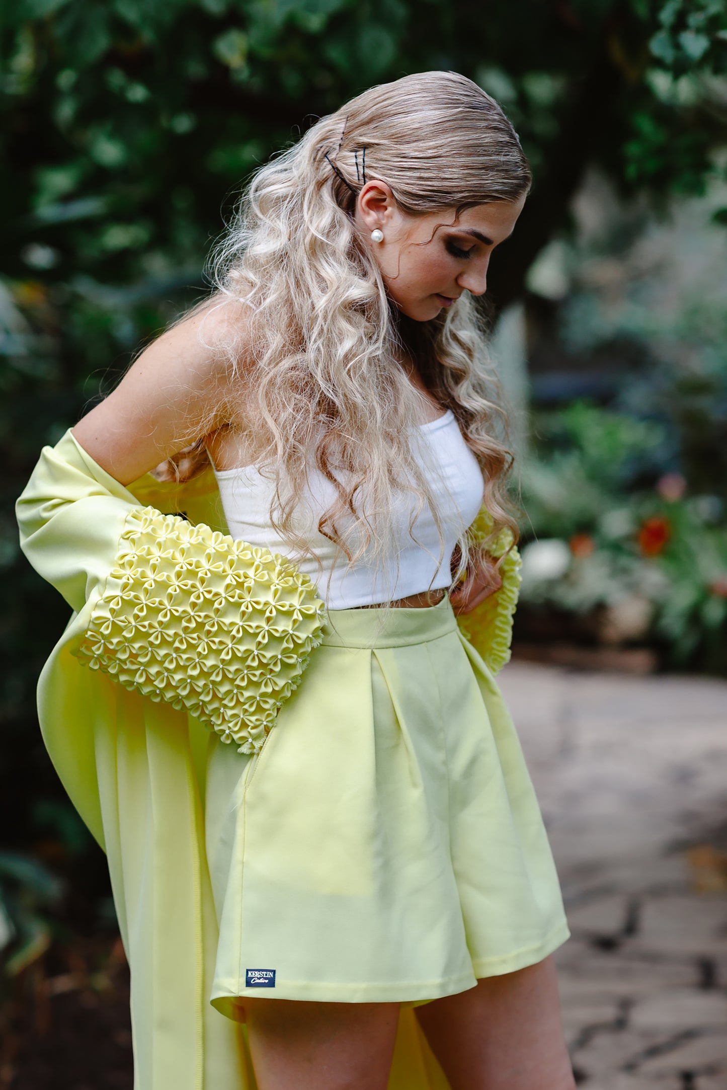 "Bella" kimono & shorts set